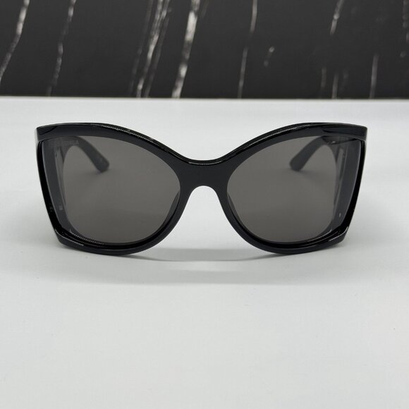 NEW BALENCIAGA BB0154S 001 OVESIZED UNISEX SUNGLASSES BALENCIAGA - Picture 4 of 10
